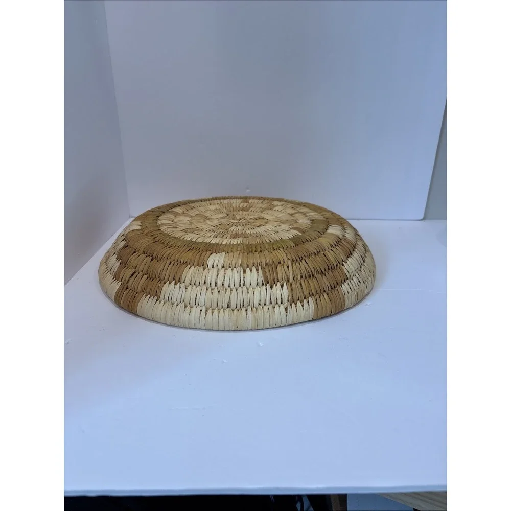 Handmade Basket Woven Natural Coil Bowl 10